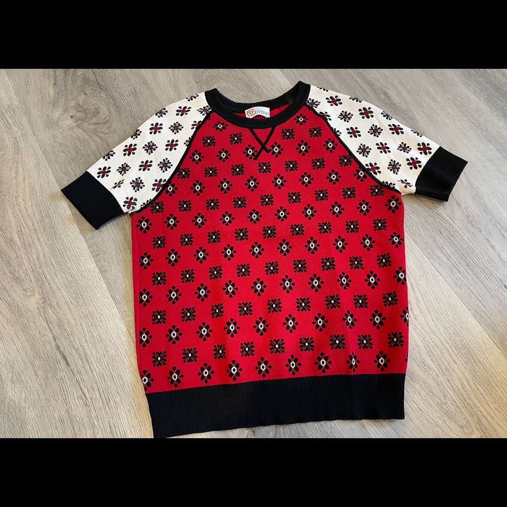 Red Valentino knit top size M